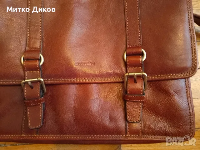 Katana маркова женска чанта естествена кожа нова 34х26х8см, снимка 3 - Чанти - 55965841