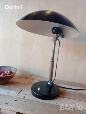 Немска Баухаус лампа на Карл Траберт, снимка 5 - Настолни лампи - 51959585