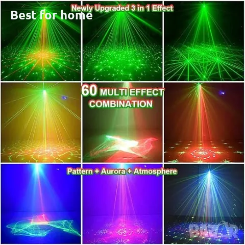  Dj Disco Lights Парти светлини, снимка 3 - Други - 49375856