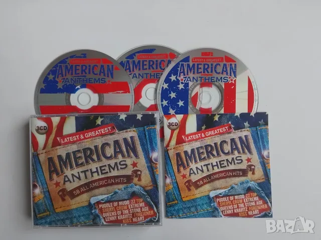 American Anthems - CD1 + CD2 + CD3 - комплект от три оригинални диска