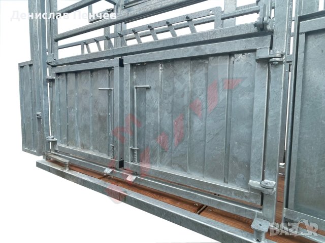 Ветеринарен станок с врата за автоматично заключване, снимка 6 - Крави - 42166363