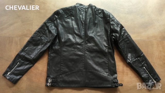 GUESS FAUX Leather Men's Jacket размер XL мъжко яке изкуствена кожа 28-57, снимка 2 - Якета - 42748732
