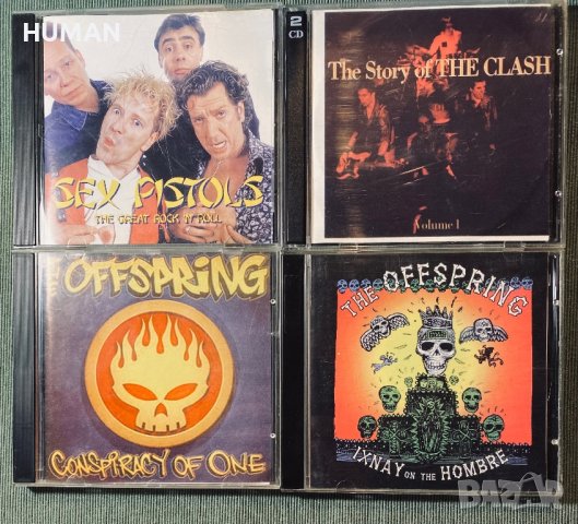 The Offspring,Sex Pistols,The Clash, снимка 1 - CD дискове - 42331032