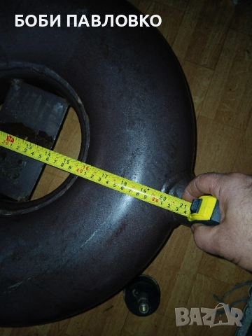Кръгла газова бутилка за мястото на резервната гума с клапан и нивомер, снимка 15 - Аксесоари и консумативи - 51984955