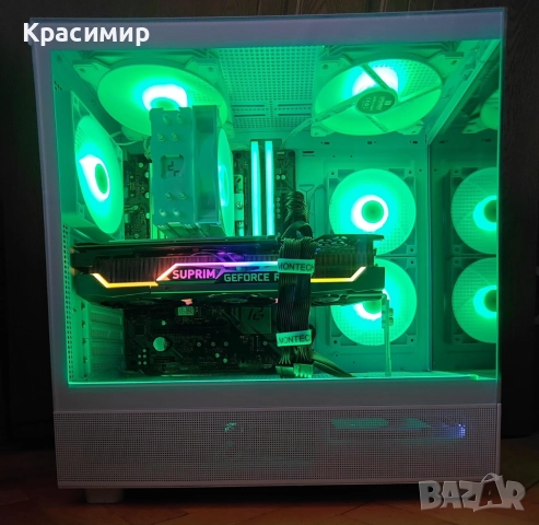 Геймърски компютър Ryzen 5700x, MSI Suprim RTX 3070,32gb ddr4,1tb nvme, снимка 2 - Геймърски - 52889959