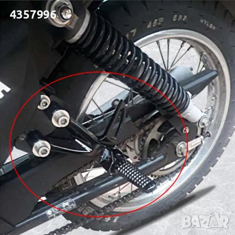  Задни степенки 2539 2бр/к-т Черни, снимка 3 - Аксесоари и консумативи - 50885164