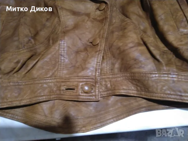 Salem CUIR VÉRITABLE  женско яке винтидж марково рокерско  естествена кожа размер №42, снимка 3 - Якета - 48428105