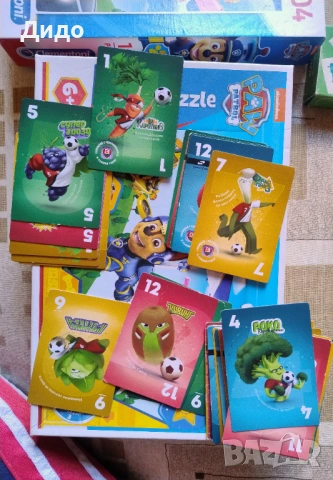 Пес Патрул , Калинката и Котарака, Дисни (пъзели, карти, книжки рисуване), снимка 4 - Игри и пъзели - 41414176