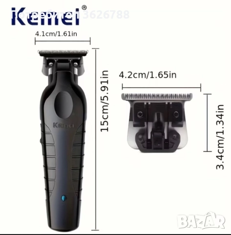 Машинки за постригване kemei-2299-2293 -T389, снимка 11 - Машинки за подстригване - 53001213