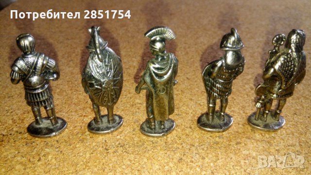 Метални фигурки,, Римски воини'' за колекционери , снимка 3 - Колекции - 31473332