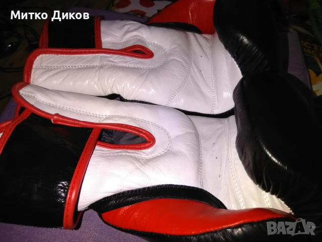 PRIDE SPORT Ultimate choise Ръкавици за бокс маркови нови 16 Oz eстествена кожа Quatro Rex пълнеж , снимка 4 - Бокс - 52053454