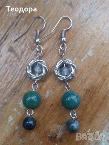 Дамски обеци "Яспис", снимка 1