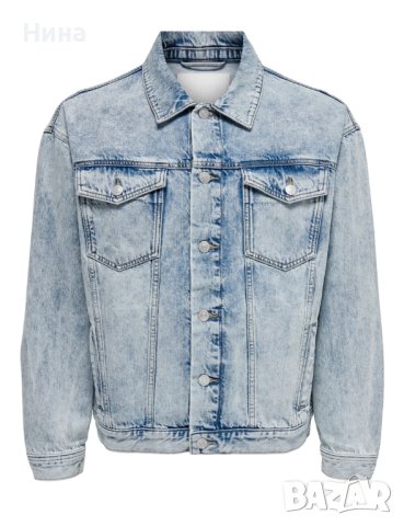 Дънково яке Only and son, снимка 3 - Якета - 42463173