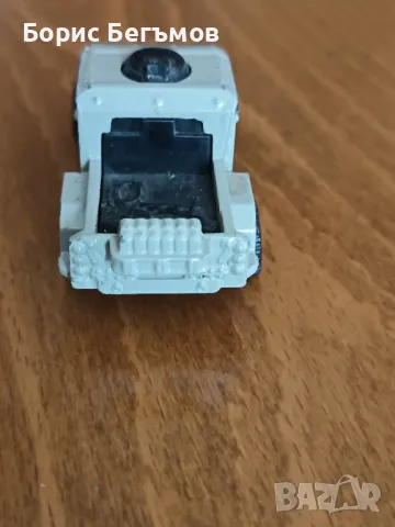 Военен джип Vintage 2012 Matchbox Battle Mission, снимка 2 - Колекции - 49967907