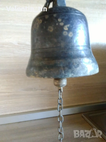 Стара масивна камбана от бронз ( месинг), снимка 6 - Антикварни и старинни предмети - 45286093