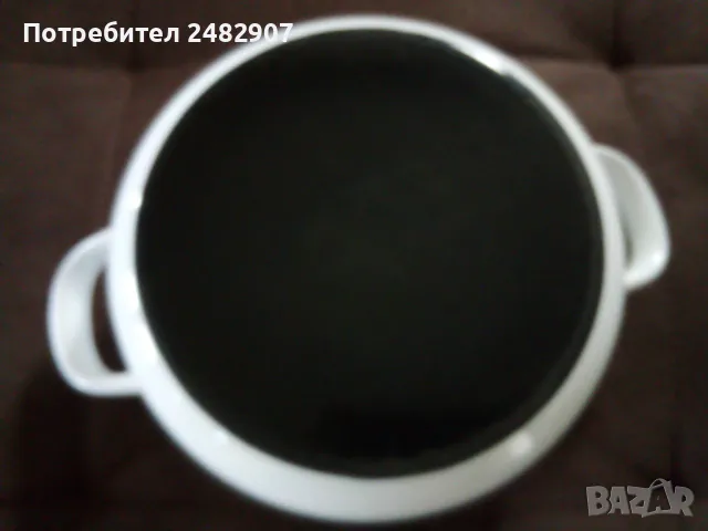 Емайлирана тенджера - ретро, снимка 6 - Съдове за готвене - 48639058