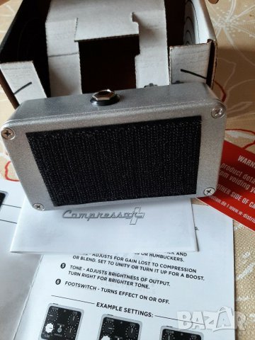 Keeley Compressor + ефект за китара, снимка 3 - Китари - 31559127