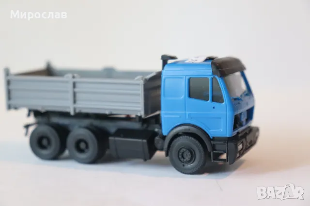 KIBRI H0 1/87 MERCEDES BENZ САМОСВАЛ КАМИОН МОДЕЛ КОЛИЧКА, снимка 4 - Колекции - 50211671