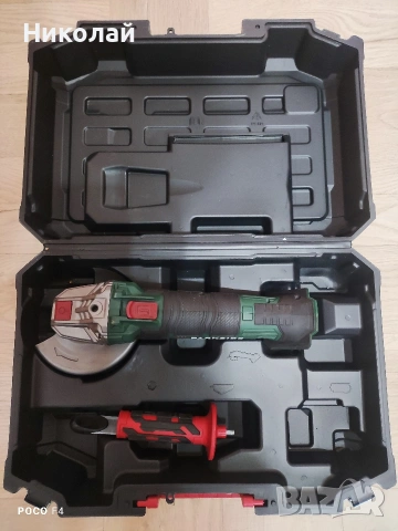 За части/ремонт!3бр.Aкумулаторен ъглошлайф Parkside PWSA 20-Li D4, снимка 4 - Други инструменти - 54142439