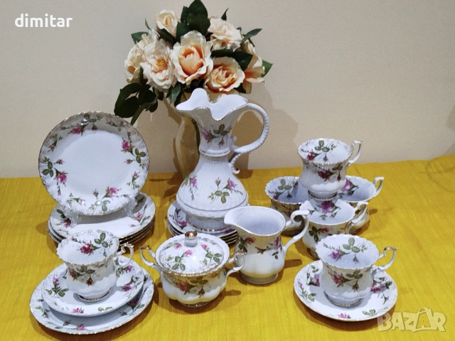 Порцеланов   сервиз за кафе 🍵🌹🍵🌹„CHODZIEZ “POLAND , снимка 17 - Сервизи - 53123130