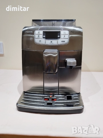 Kaфе автомат Saeco Intelia , снимка 3 - Кафемашини - 52732487