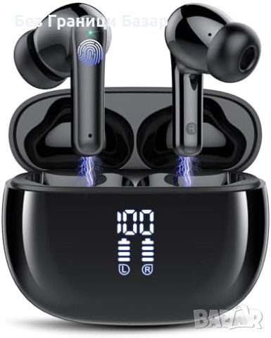 Нови Bluetooth 5.3 Безжични Слушалки S2 - Мощен Бас, AI Шумопотискане, снимка 1 - Bluetooth слушалки - 44179893