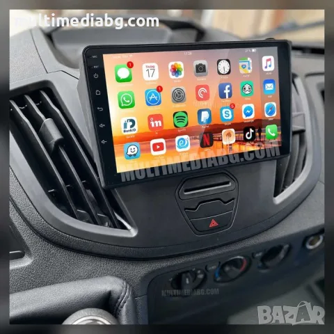 Ford Transit 2013-2021 Мултимедия Навигация Android, снимка 3 - Аксесоари и консумативи - 50070675
