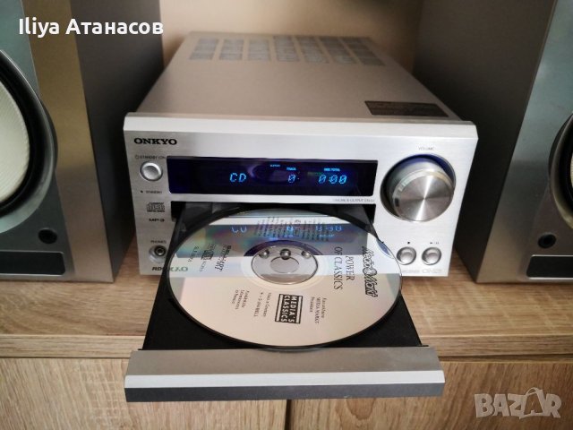 Onkyo CR 525 CD Mp3 USB tuner аудиосистема с 2 тонколони и дистанционно , снимка 9 - Аудиосистеми - 38043795