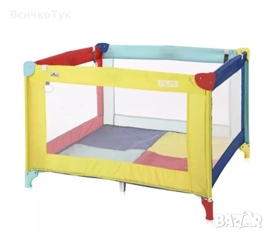 ✨ Кошара за игра LORELLI PLAY MULTICOLOR, Многоцветен  