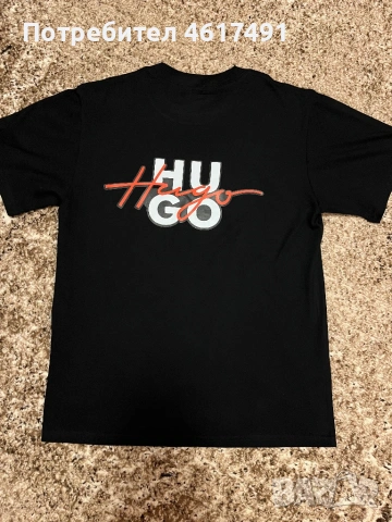 Мъжка тениска HUGO, снимка 5 - Тениски - 54305970
