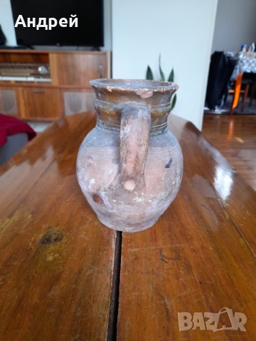 Старинно керамично гърне #5, снимка 4 - Антикварни и старинни предмети - 34328017