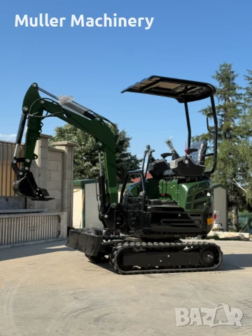 Мини Багер Мuller E1.3 | Гаранция | Изплащане, снимка 3 - Индустриална техника - 46537493