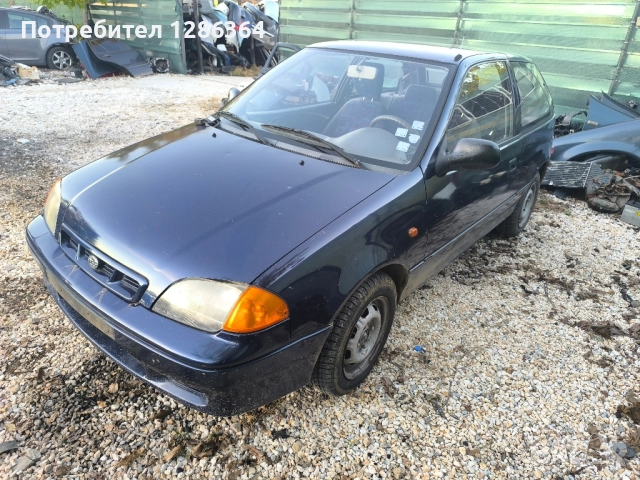 Subaru Justy 1.3i 4x4 68к.с. НА ЧАСТИ , снимка 2 - Автомобили и джипове - 52228544