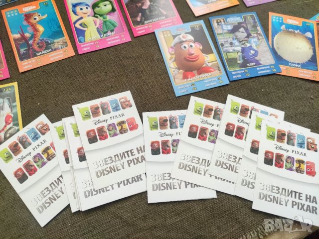 Продавам карти Звездите на Дисни Pixar, снимка 9 - Колекции - 38825563