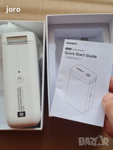 Niimbot D101 Принтер за етикети, преносим, бял , снимка 9 - Друга електроника - 44354139