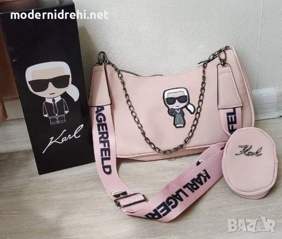 Дамска чанта Karl Lagerfeld код 138, снимка 1 - Чанти - 37761614