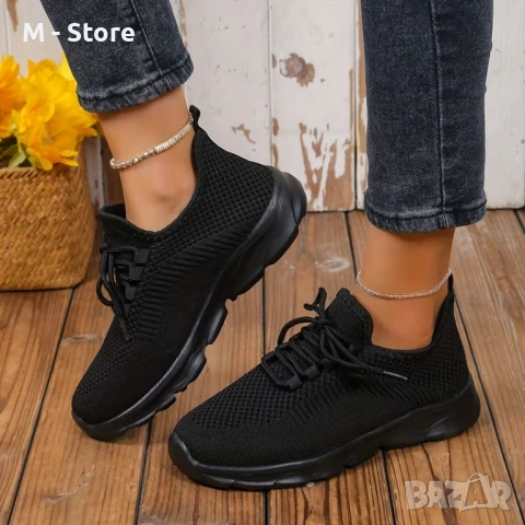 Дамски маратонки - два цвята, снимка 4 - Маратонки - 54225215