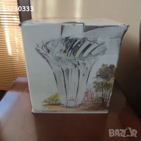 Кристална ваза голяма нова, снимка 9 - Вази - 49736330
