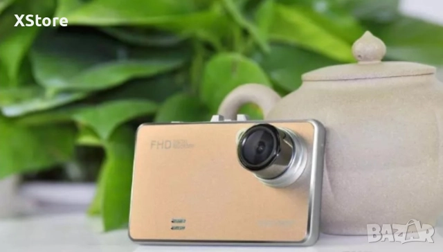 Стилен DVR в златисто или черно с 2,4 инча екран и голям ъгъл на виждане AC81, снимка 6 - Аксесоари и консумативи - 52482170