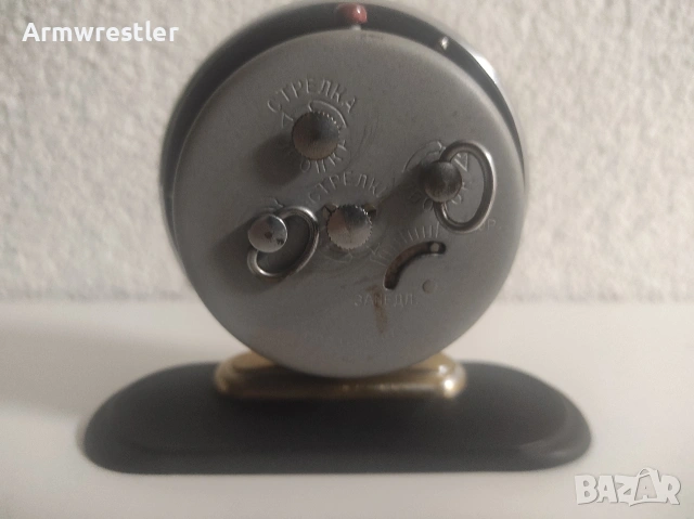 Руски Механичен Часовник с Будилник Дружба СССР, снимка 3 - Антикварни и старинни предмети - 54001171