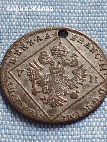 Сребърна монета 7 кройцера 1802г. Франц втори Виена Свещена Римска империя 26765, снимка 12 - Нумизматика и бонистика - 42887469