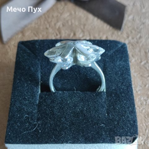 Сребърен пръстен (210), снимка 2 - Пръстени - 44338631