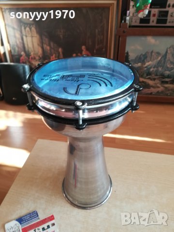 ИНОКСОВА ГОЛЯМА ТАРАМБУКА 40Х25СМ, снимка 3 - Ударни инструменти - 35438264