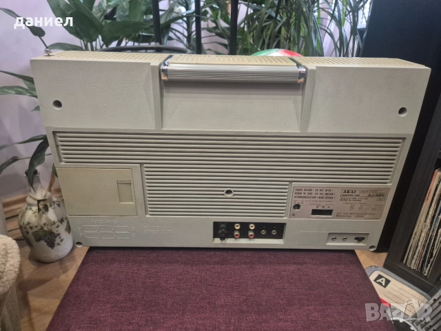 Радиокасетофон AKAI AJ485, снимка 6 - Радиокасетофони, транзистори - 52671476