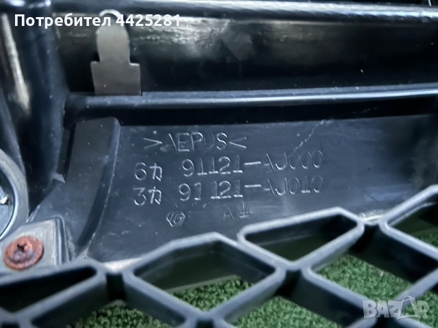 решетка радиаторна Subaru Legacy 2009-2013 г. #047V. 91121-AJ000, снимка 4 - Части - 53228435