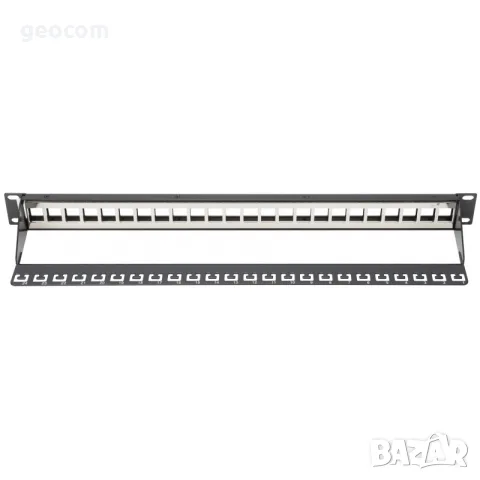 Digitus DN-91411 243-Port Patch Panel Keystone Jack (Нов,Черен)