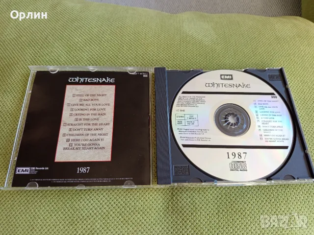 Whitesnake – 1987, снимка 3 - CD дискове - 48084242