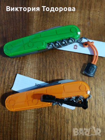 Оранжево джобно ножче Виктиринокс/Victorinox, снимка 5 - Ножове - 31222539