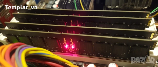 GEIL BLACK DRAGON 4 x 2 GB DDR2 800, снимка 4 - RAM памет - 47376415