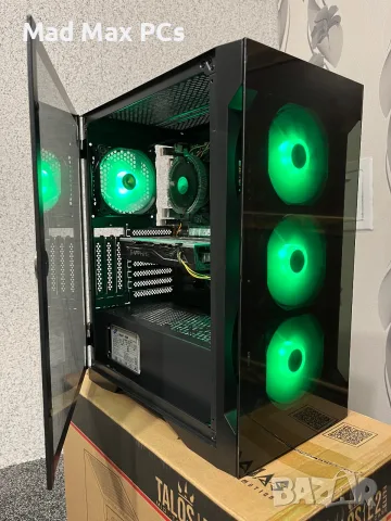 Геймърски компютър Ryzen 5 1600/ RX 570/ Ram 16GB/ SSD 128GB+640GB, снимка 2 - Геймърски - 55847061